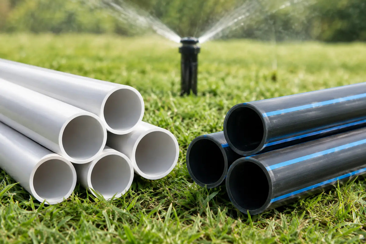 PVC Versus Polyethylene Sprinkler Piping