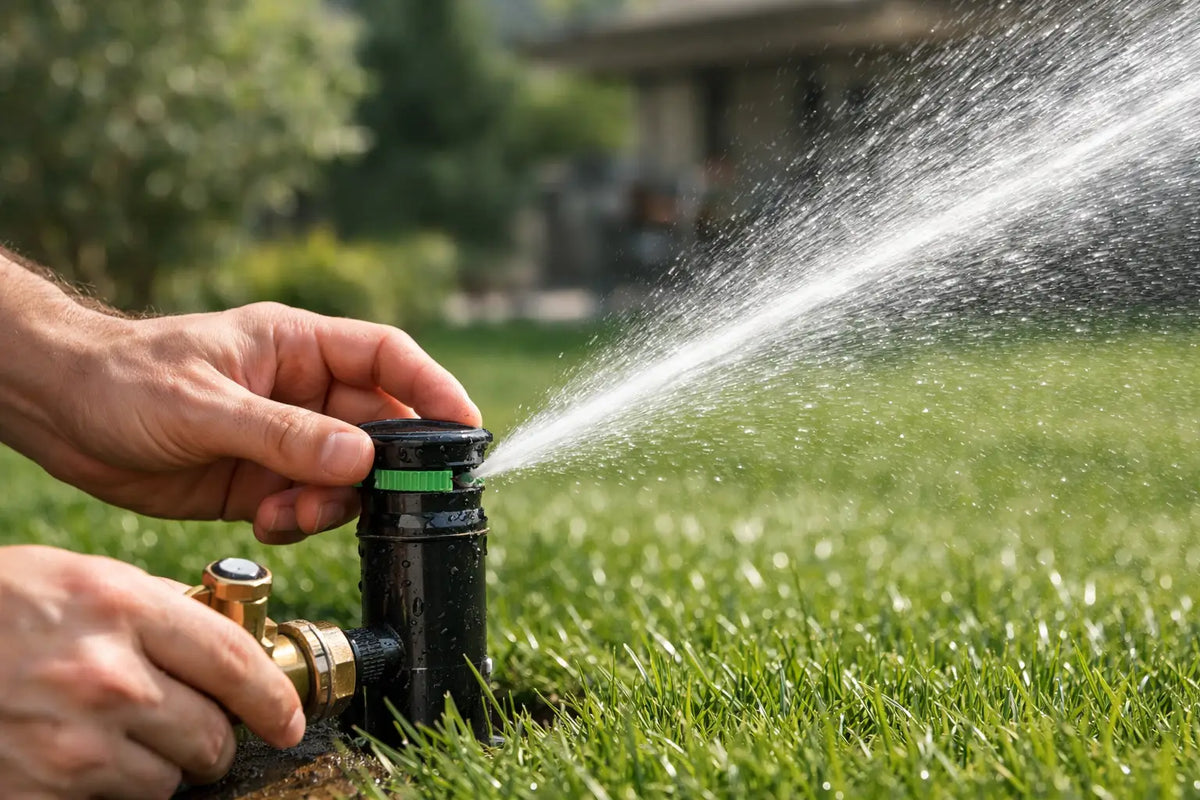 How to Adjust Sprinkler Pressure Without Waste