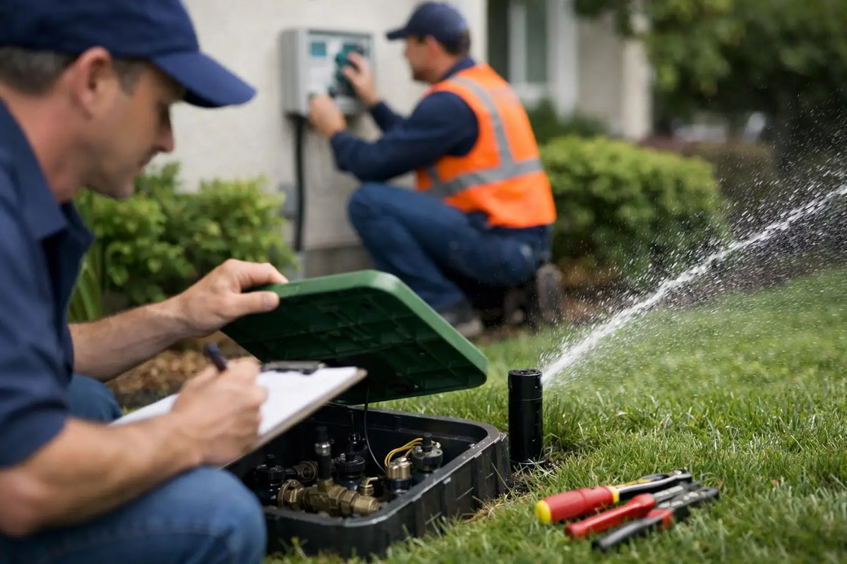 What a Sprinkler System Inspection Service Finds