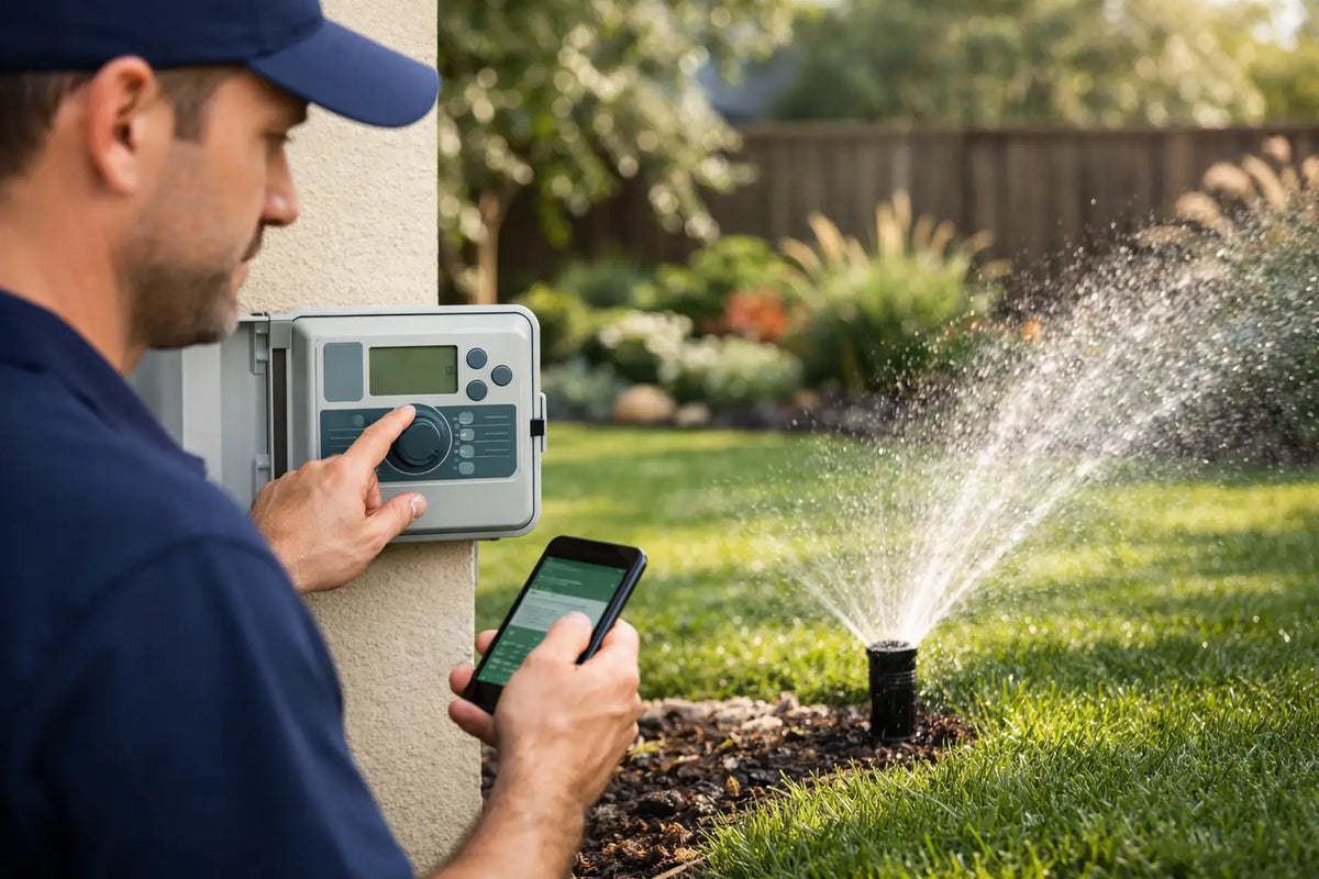 Sprinkler Timer Programming Service That Saves Water