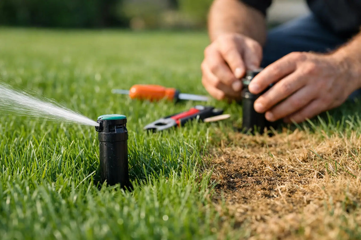 Sprinkler Heads Not Rotating? Find the Cause
