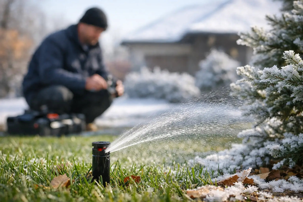 When to Schedule Sprinkler System Winterization Service