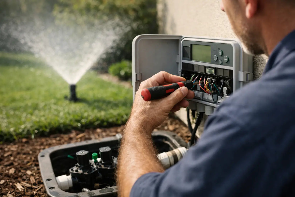 Irrigation Controller Repair That Stops Water Waste