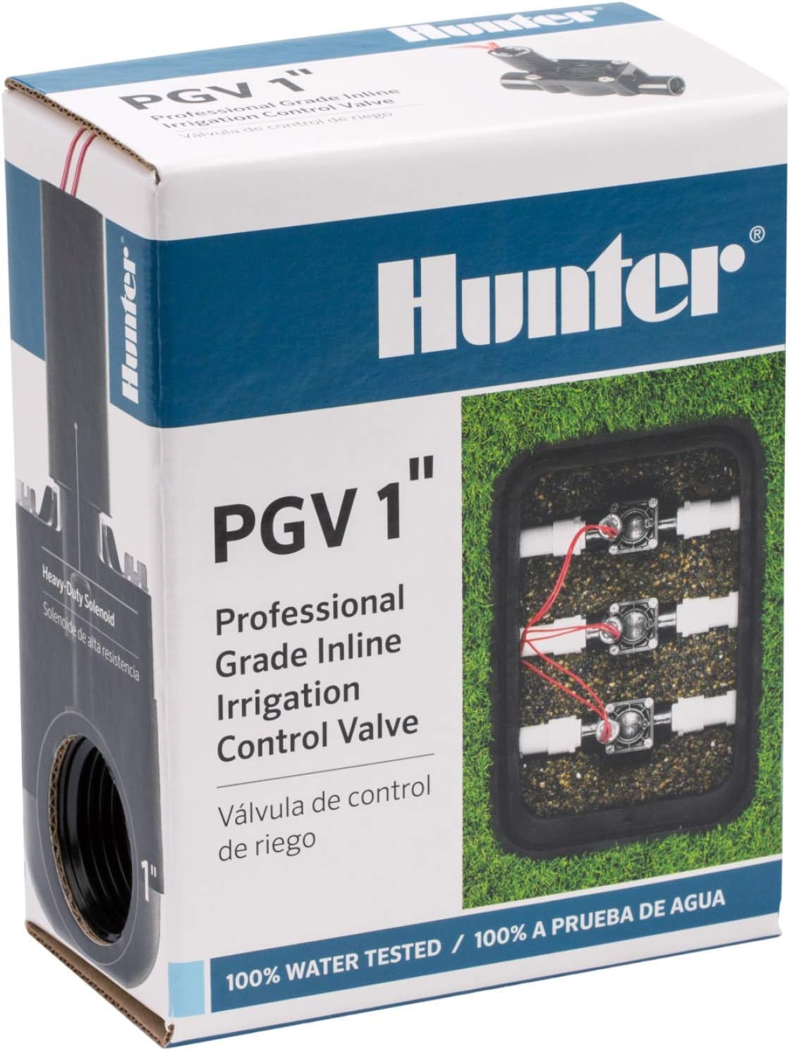 4 Hunter PGV Globe Valve Plastic 1 in. w/ Flow Control FIPT x FIPT
