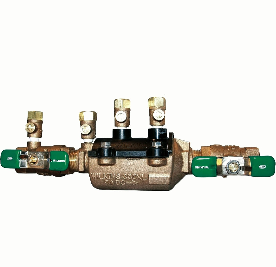 Zurn Wilkins 34-350XL 3/4" 350XL Double Check Backflow PreventerZurn Wilkins 34-350XL 3/4" 35…
Quantity: 1